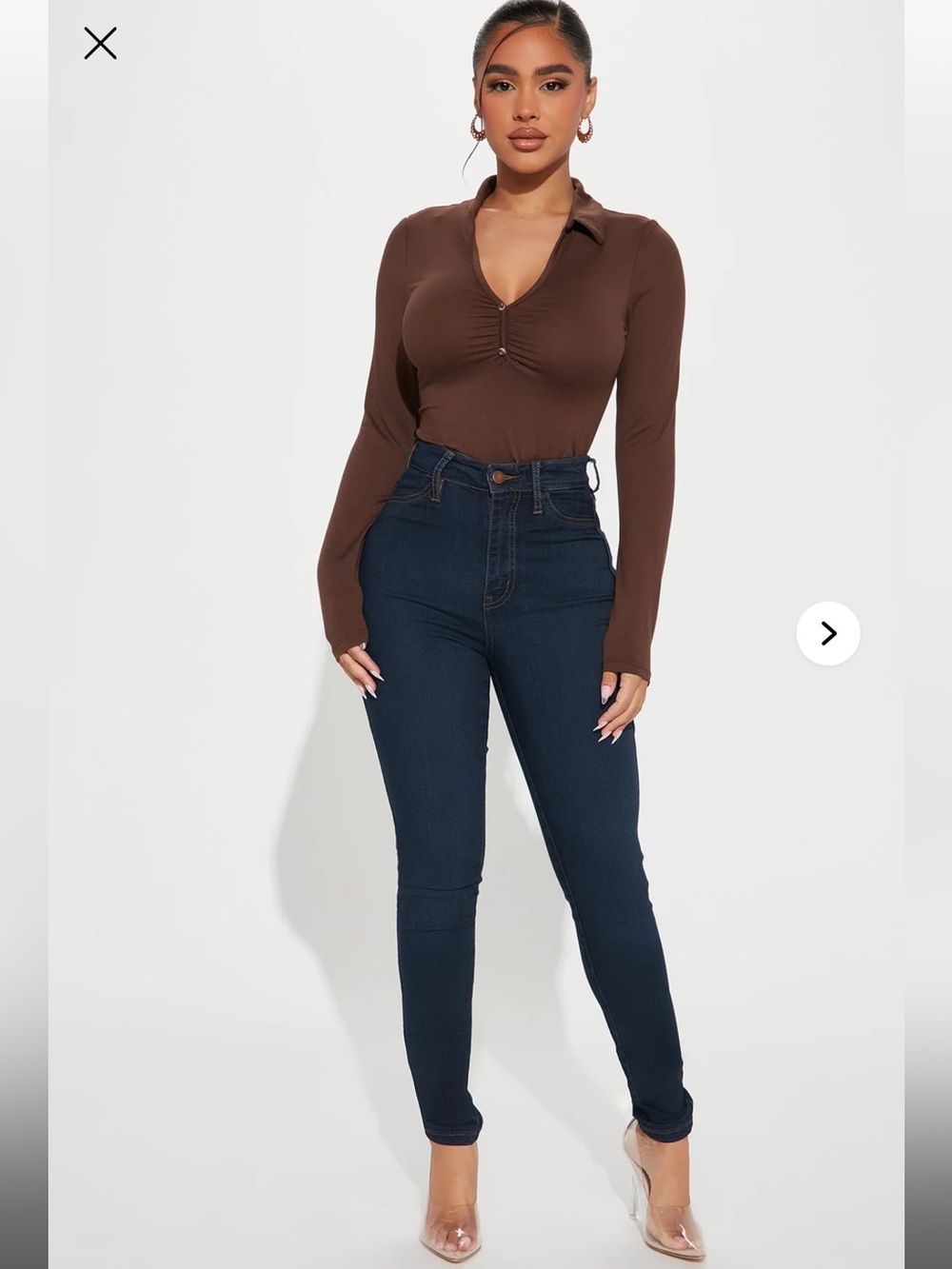 Petite Classic High Waist Skinny Jeans